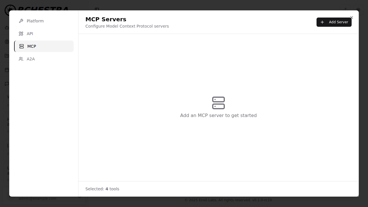 MCP Empty State